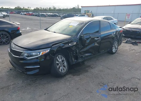 2018 Kia Optima Lx из США, поврежденный, VIN 5XXGT4L38JG256924